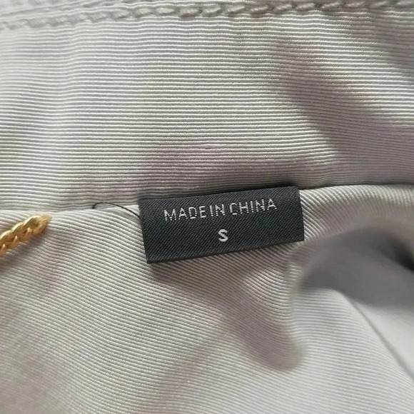 {Armani Exchange} Silver Color Trench Coat - Picture 15 of 16